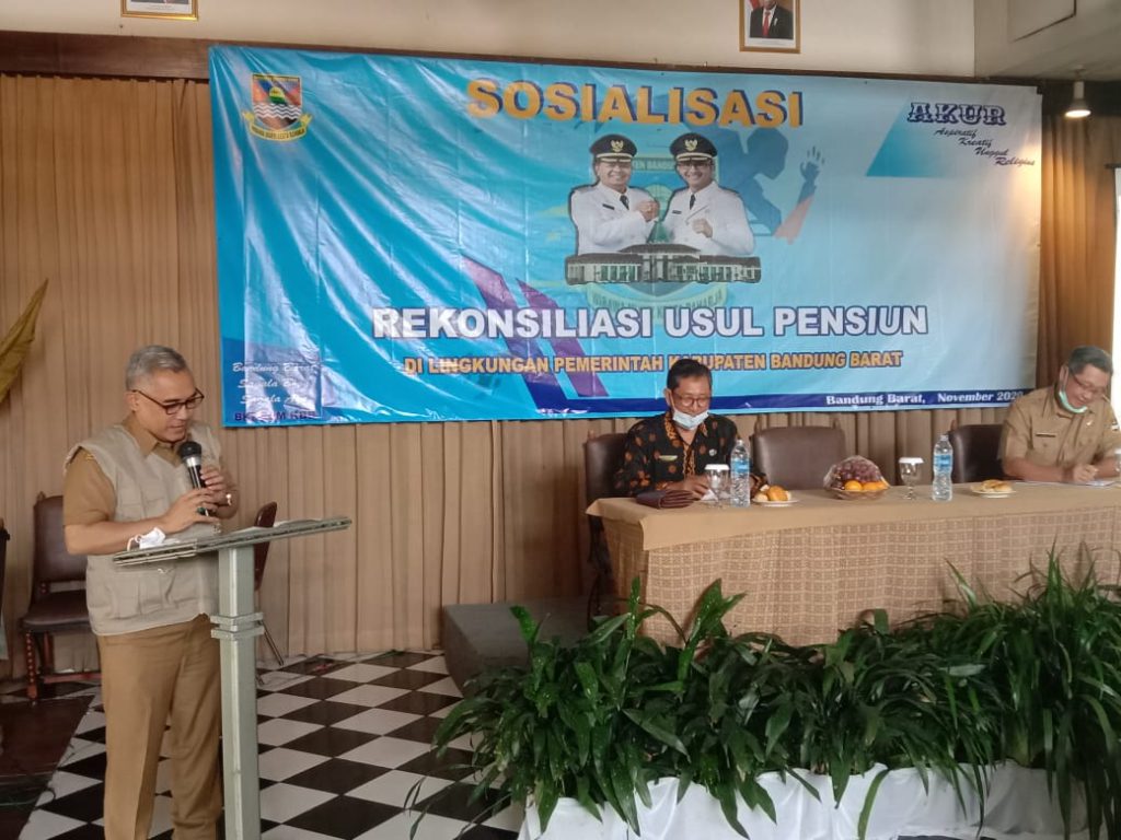 Kakanreg III BKN Hadiri Rekonsiliasi Usul Pensiun Pemda Kabupaten Bandung Barat